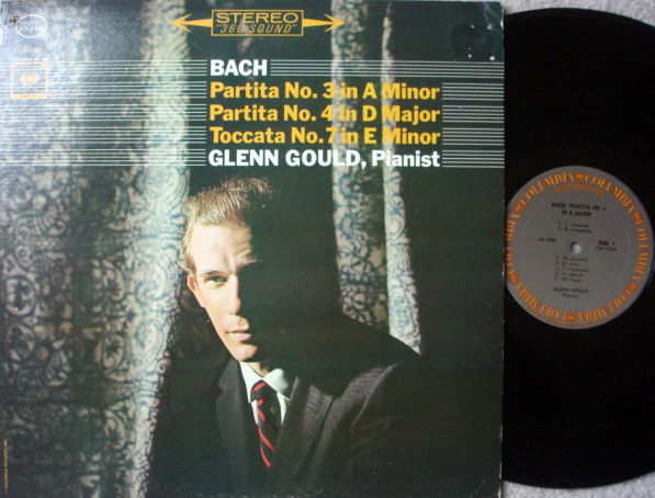Columbia / GLENN GOULD, - Bach Partitas No.3, 4 & 7, MINT!