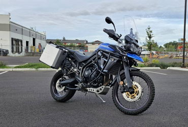 2015 TRIUMPH TIGER 800 XCX motorcycle for rent near Jefferson, OR
