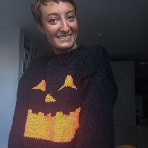 Der Kürbispullover - Strickanleitung