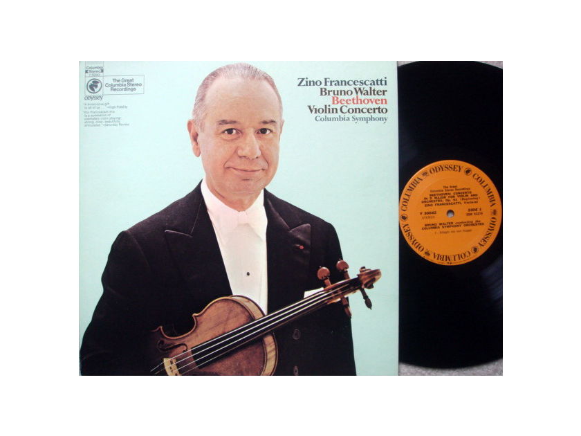 Columbia Odyssey / FRANCESCATTI-WALTER,  - Beethoven Violin Concerto, MINT!