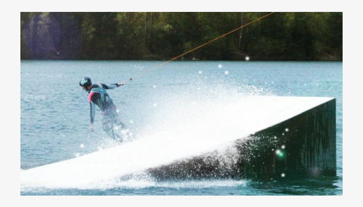 alpincenter wasserski parcour