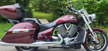 2011 VICTORY CROSS ROADS motorcycle for rent near Twinsburg, OH