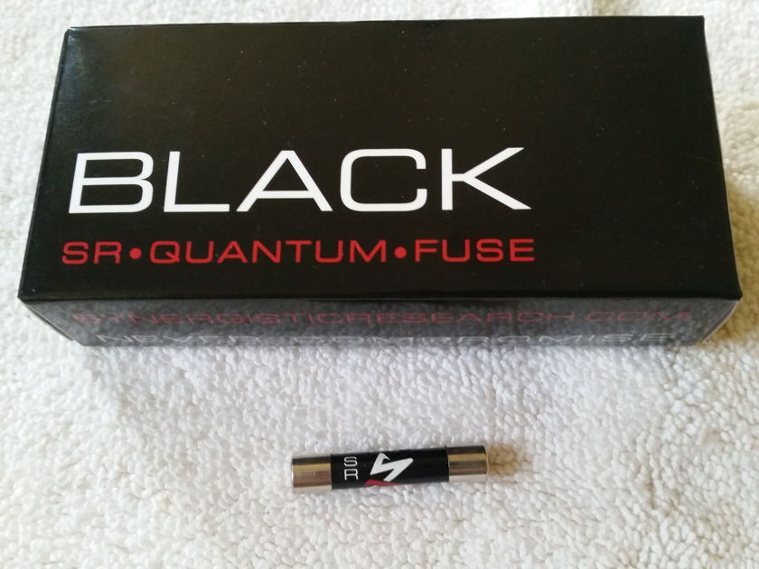 Synergistic Research BLACK Quantum Fuse   10a fast blow