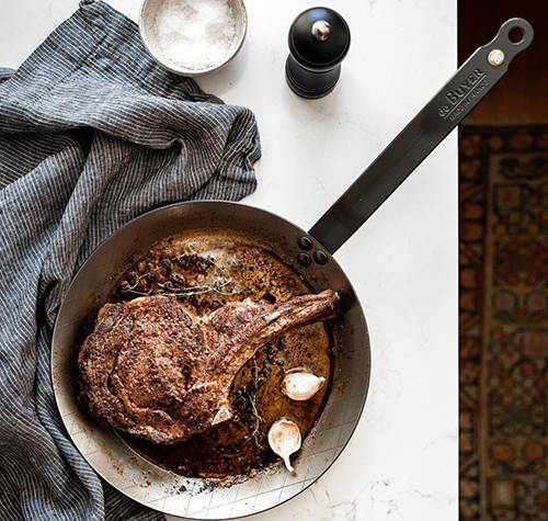 Steak Pan & Mills