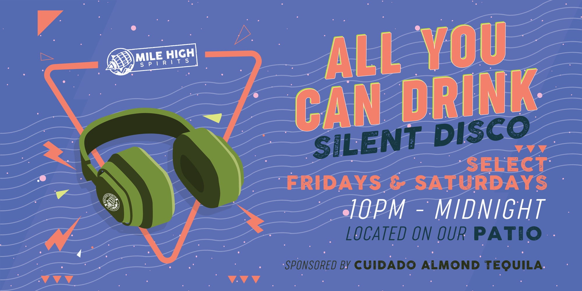 $25 AYCD Silent Disco promotional image