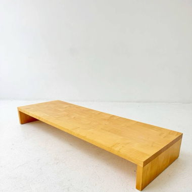 Low Couchtisch/Bank aus massivem Eschenholz