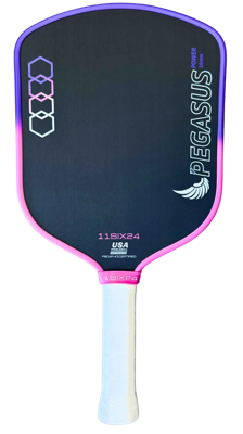 11SIX24 Pegasus Power Royal Burst pickleball paddle