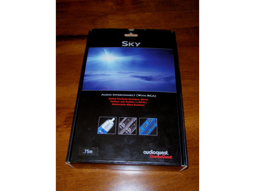 Audioquest  Sky .75 meter with box free shipping