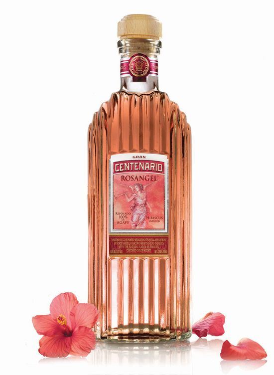 Rosangelô Bottle with Hibiscus
