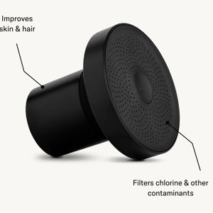 THE FILTERED SHOWERHEAD - Jet Black (Showerhead + 1 Filter)
