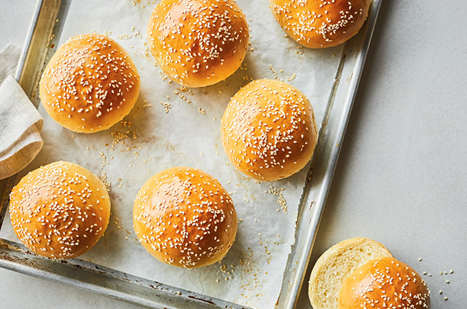 Homemade Hamburger Buns