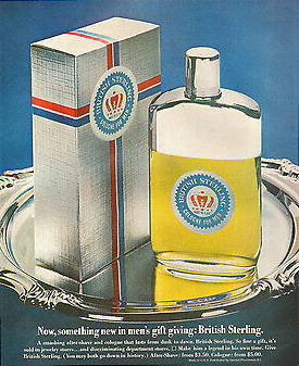 Vintage ad of British Sterling.