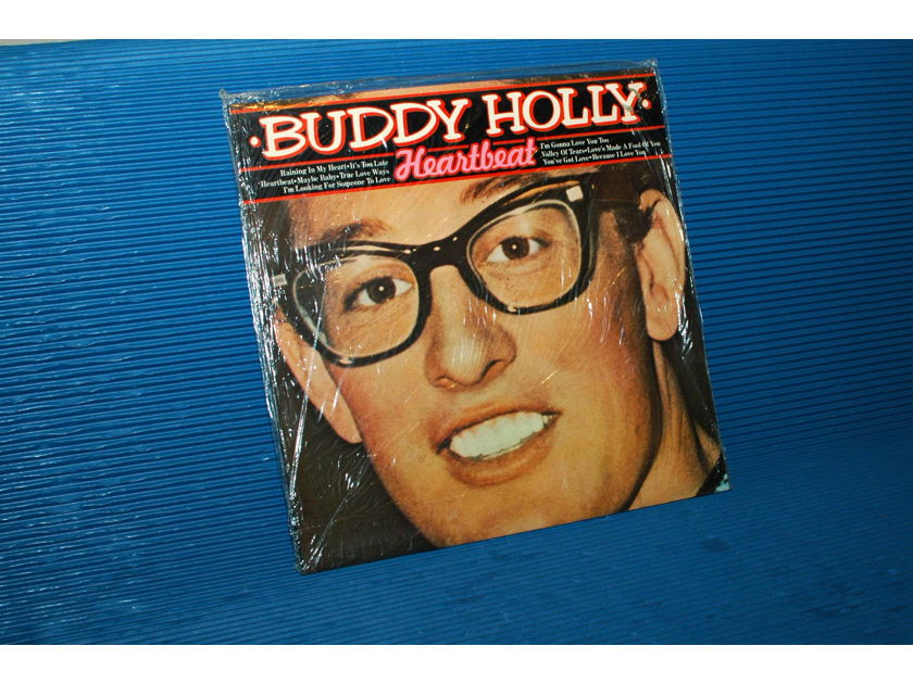 BUDDY HOLLY   - "Heartbeat" -  MCA 1980 UK Import SEALED! Very Rare