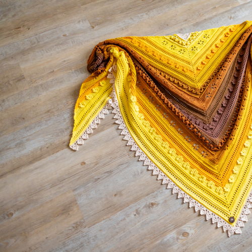 Golden Harvest Shawl