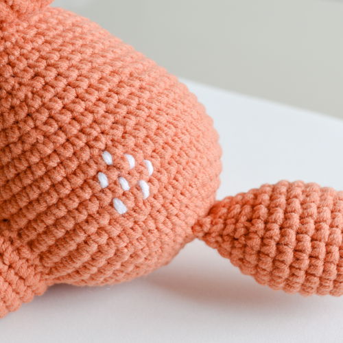 Cora, het Kleine Vosje Haakpatroon (Amigurumi tutorial PDF-bestand)