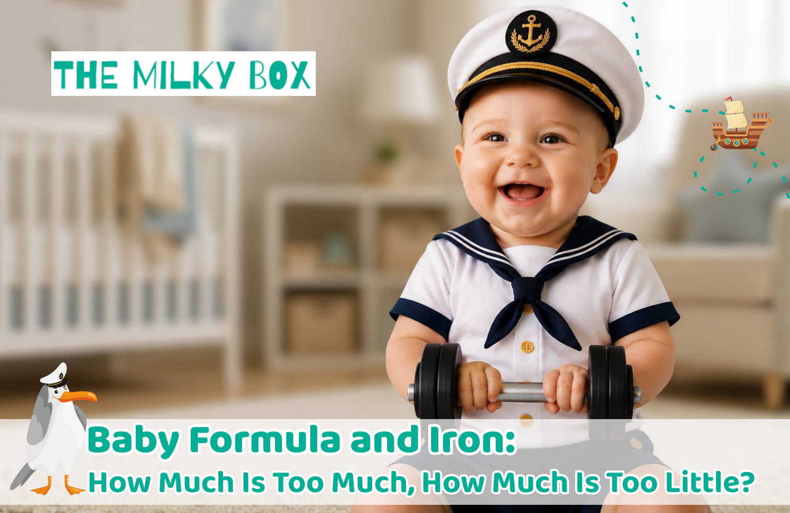 Baby Formula and Iron: How Much Is Too Much, How Much Is Too Little? | The Milky Box