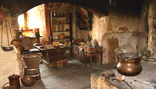 burg ronneburg alte burgküche