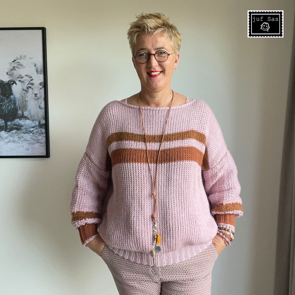 Häkelmuster Pullover Rosanne von Lehrerin Sas