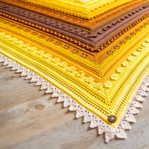 Golden Harvest Shawl