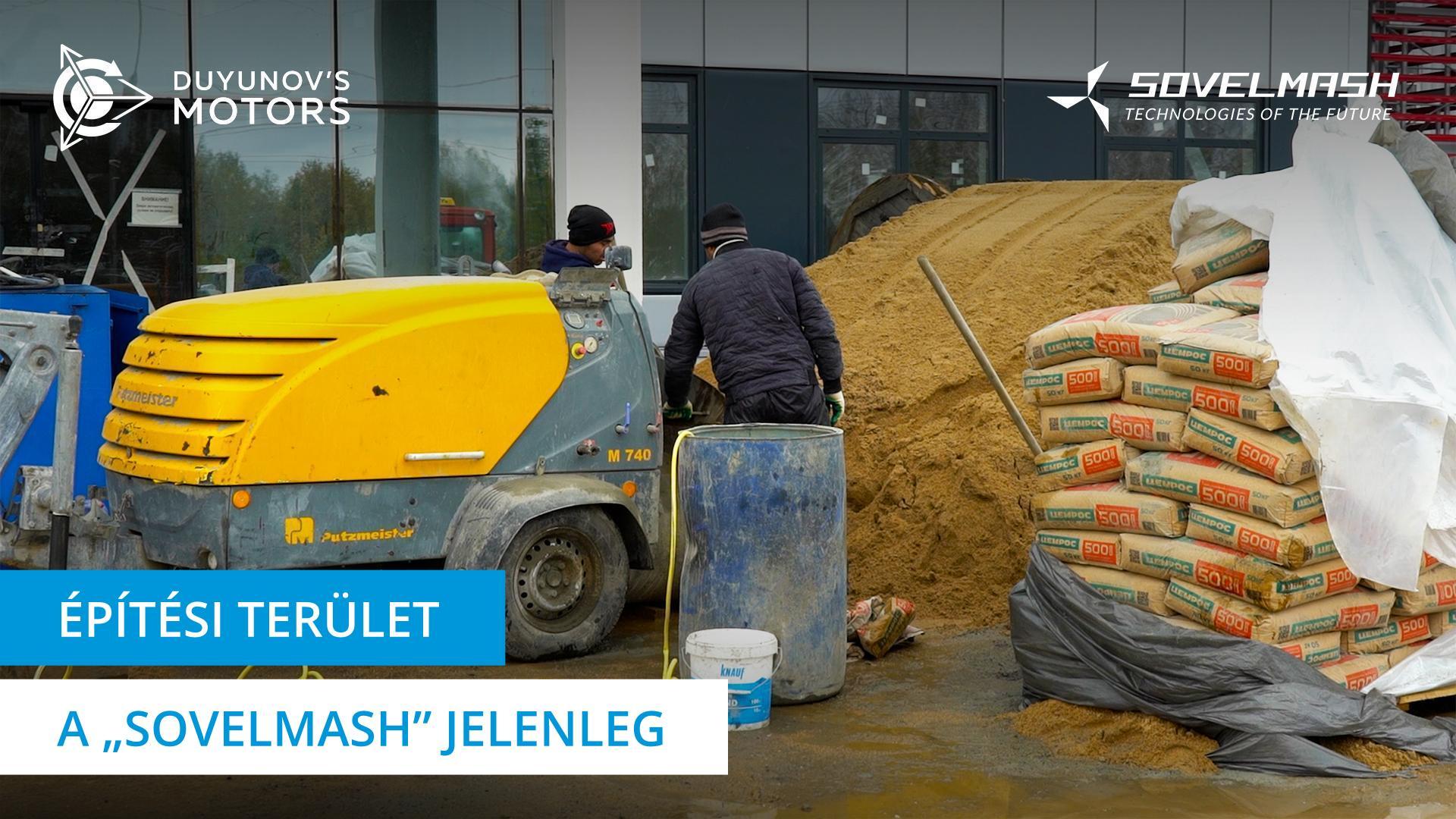 A „Sovelmash" ma: belső és külső véglegesítő munkák