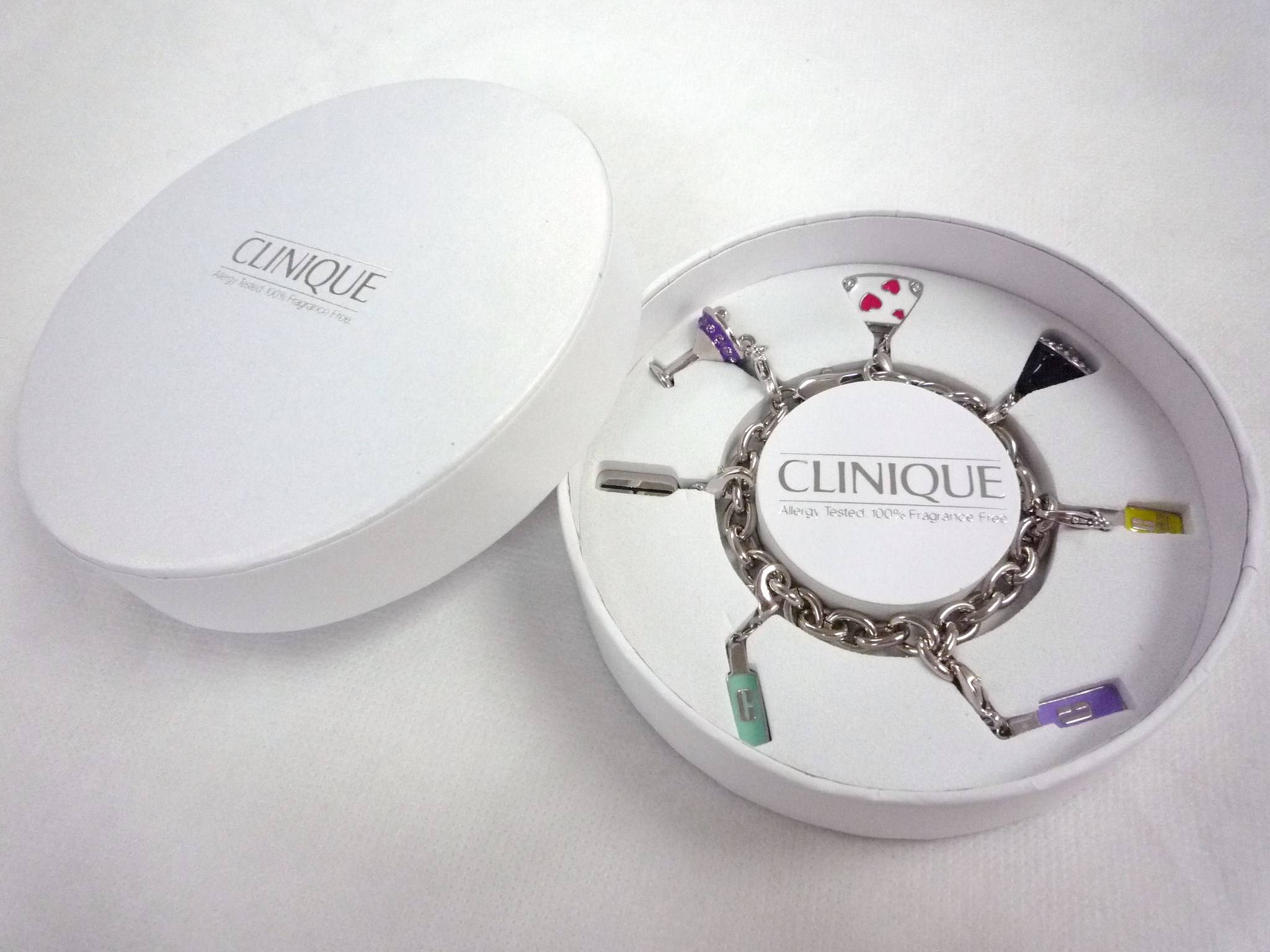 Clinique Bracelet with Customized Miniature Charms