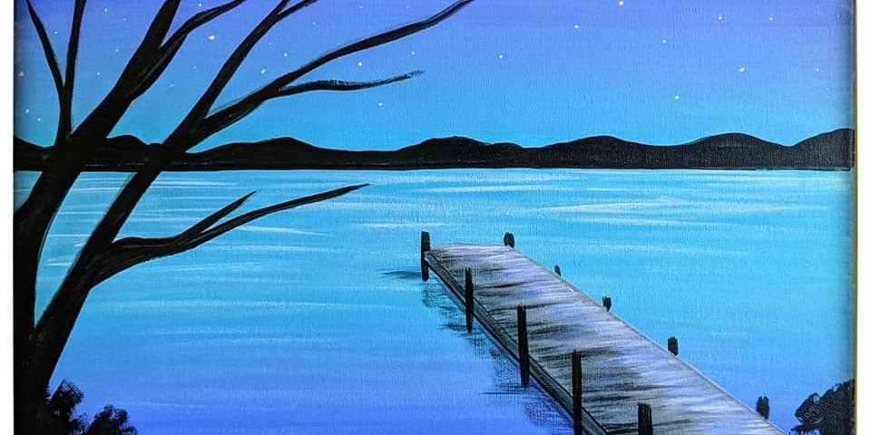 "Dockside Dream"-  Painting Class! promotional image