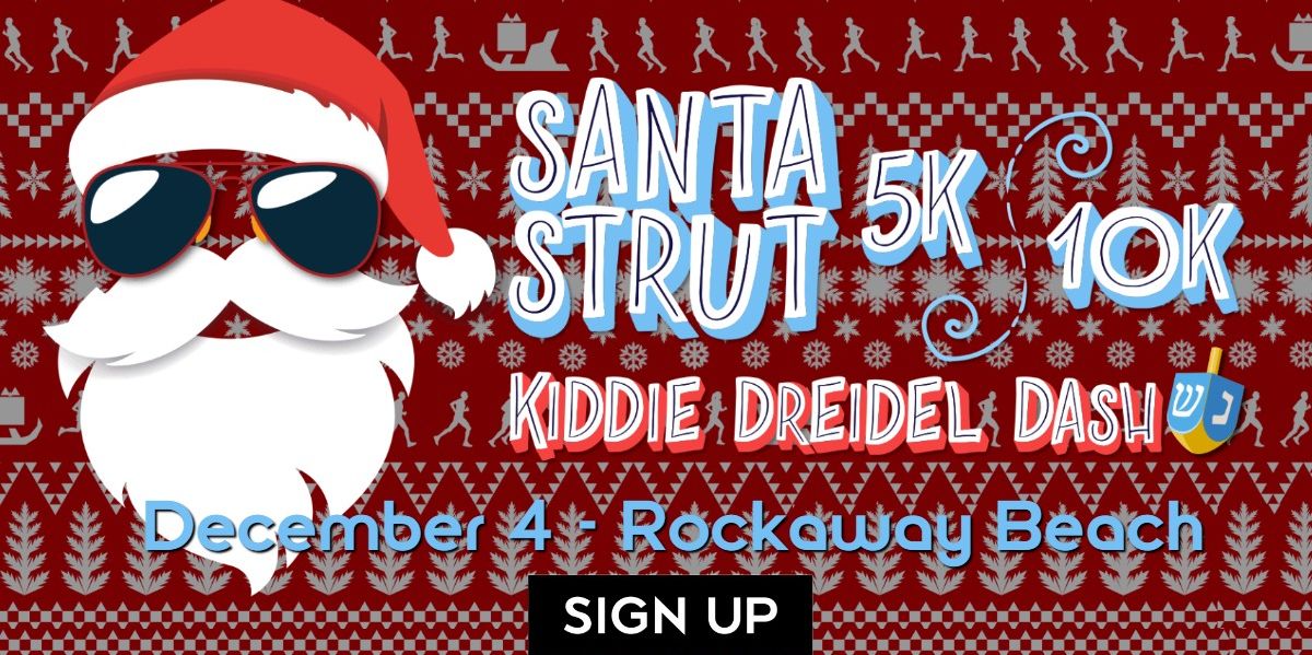 Santa Strut 5K & 10K promotional image