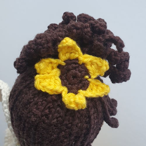 Amigurum -i Zonnebloemelfje Zoë