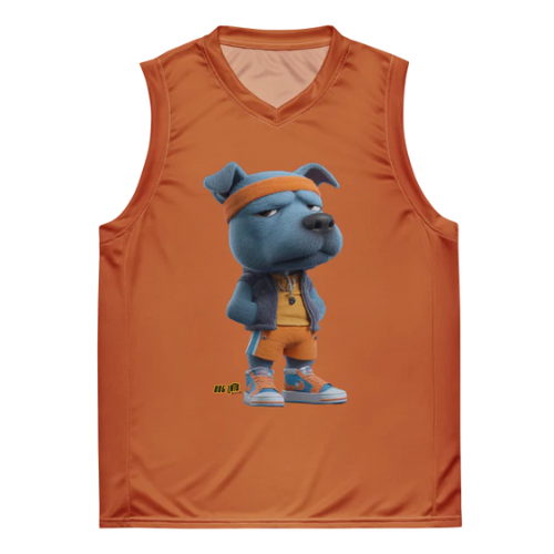 Orange Blue Stuffy Jersey
