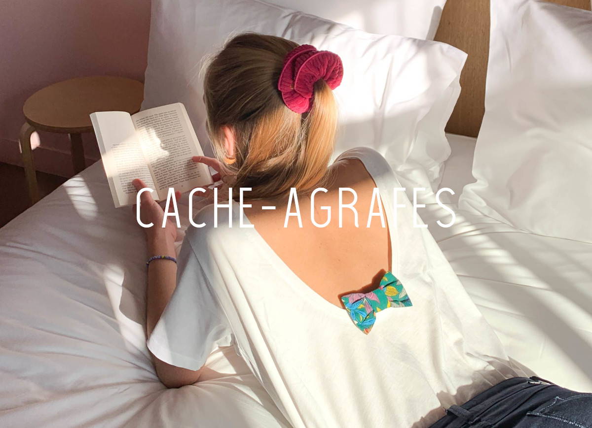 Découvrez les noeuds cache-agrafes made in France Atelier Madeleine