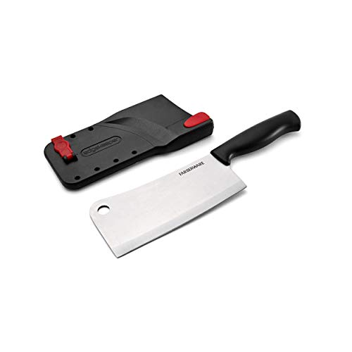 Zelite Infinity Cleaver vs Farberware Cleaver Knife, Black - Slant