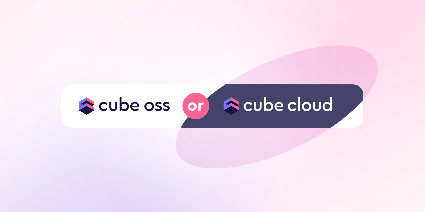 Cover of the 'Building your data stack: Cube Cloud or OSS ' blog post
