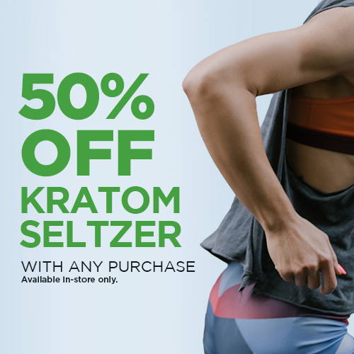 50% Off Kratom Seltzer