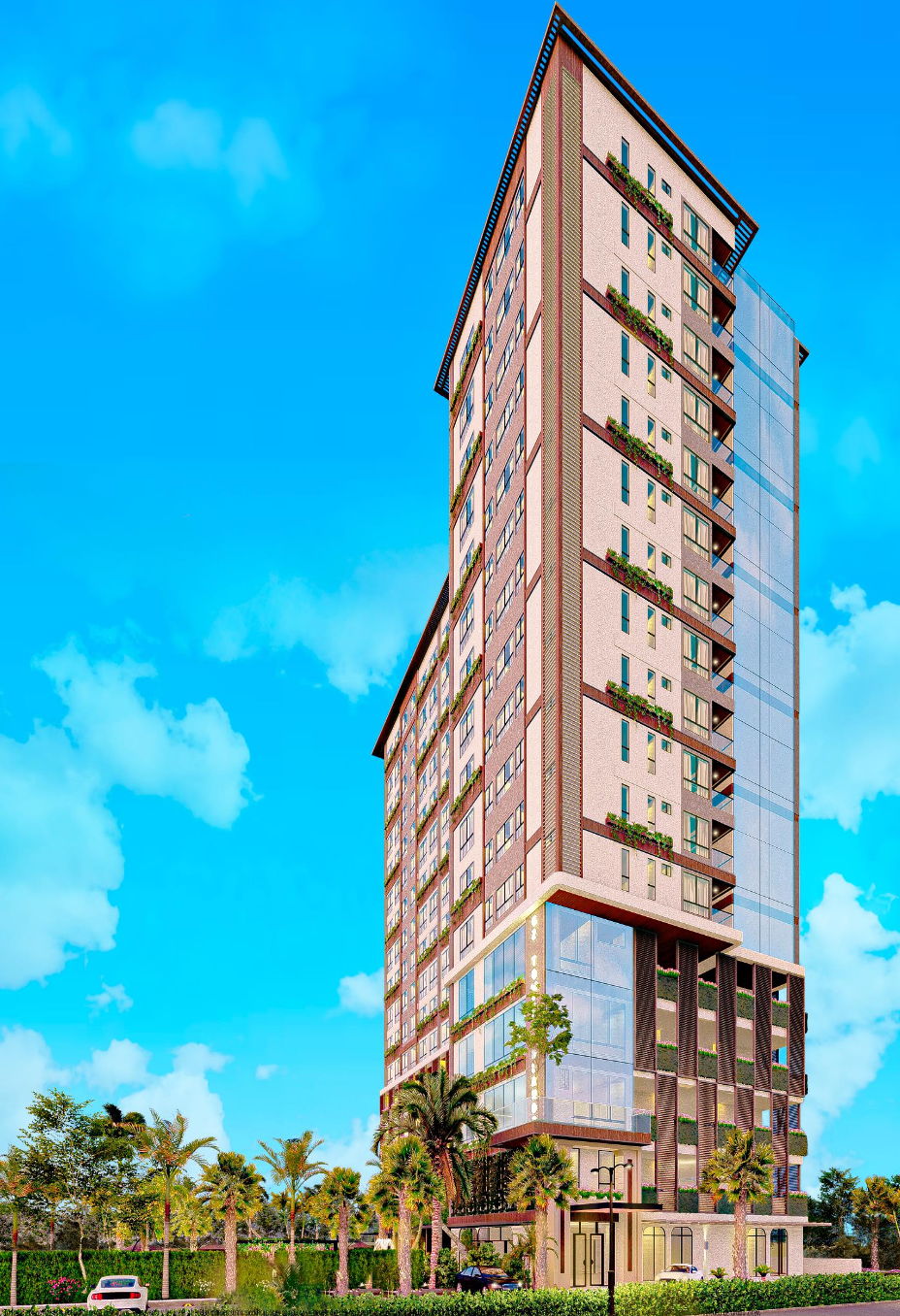 skyview image of GZ Universal Tower