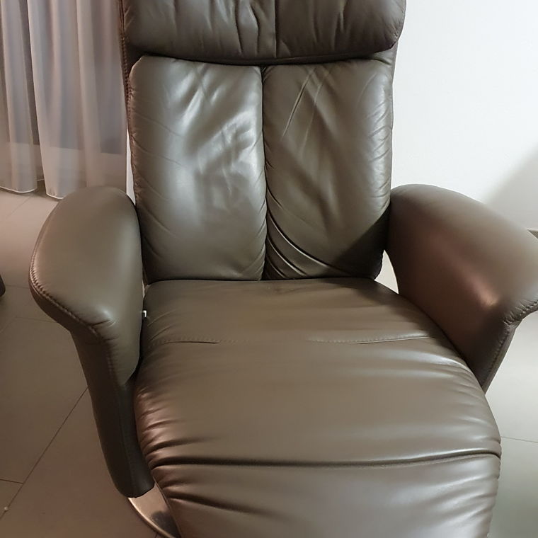 Sofa mit Sessel 