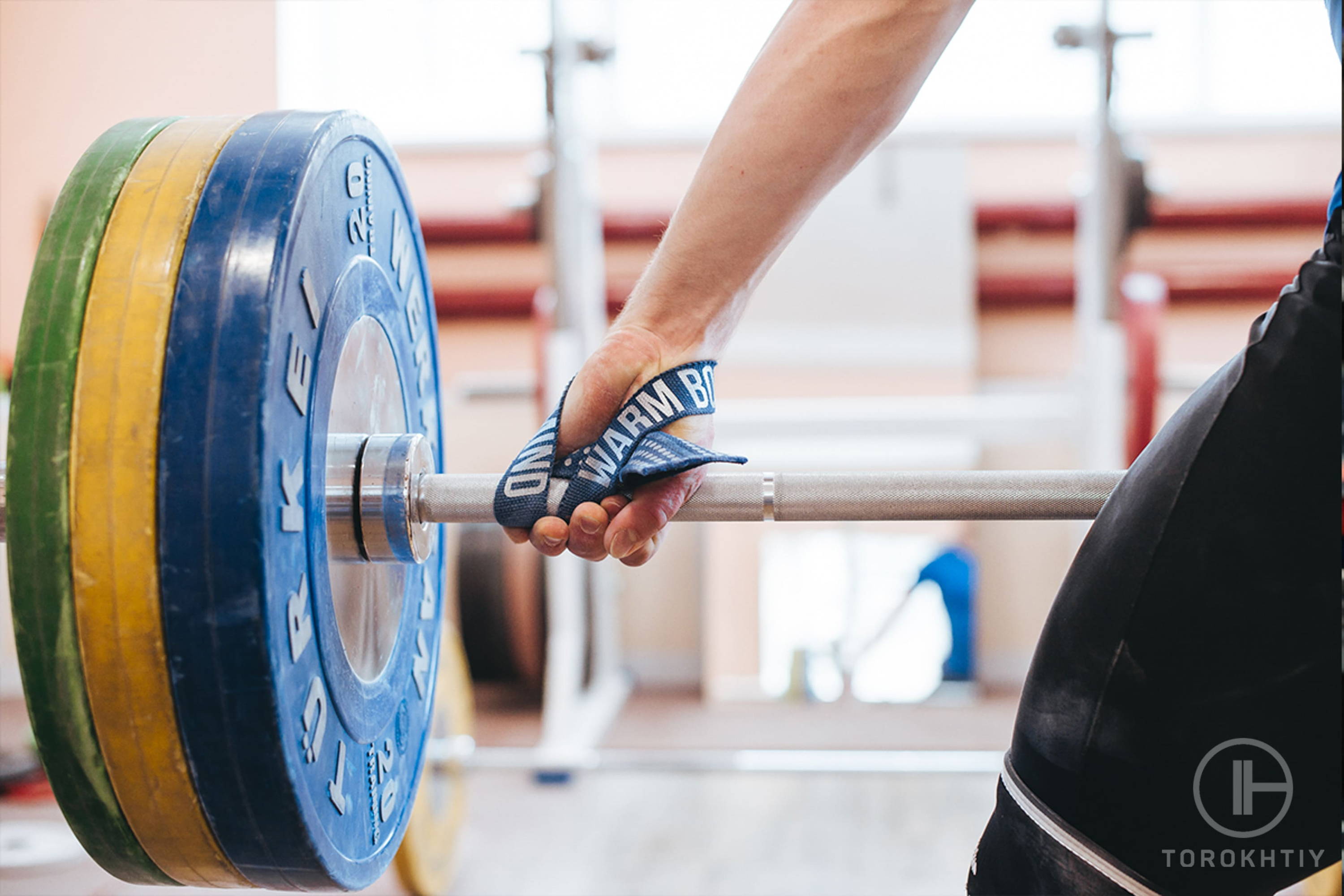 WBCM Blue Lifting Straps