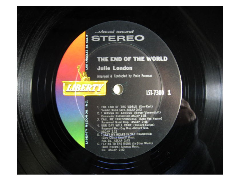 Julie London - The End Of The World  - 1963 Liberty ‎LST-7300