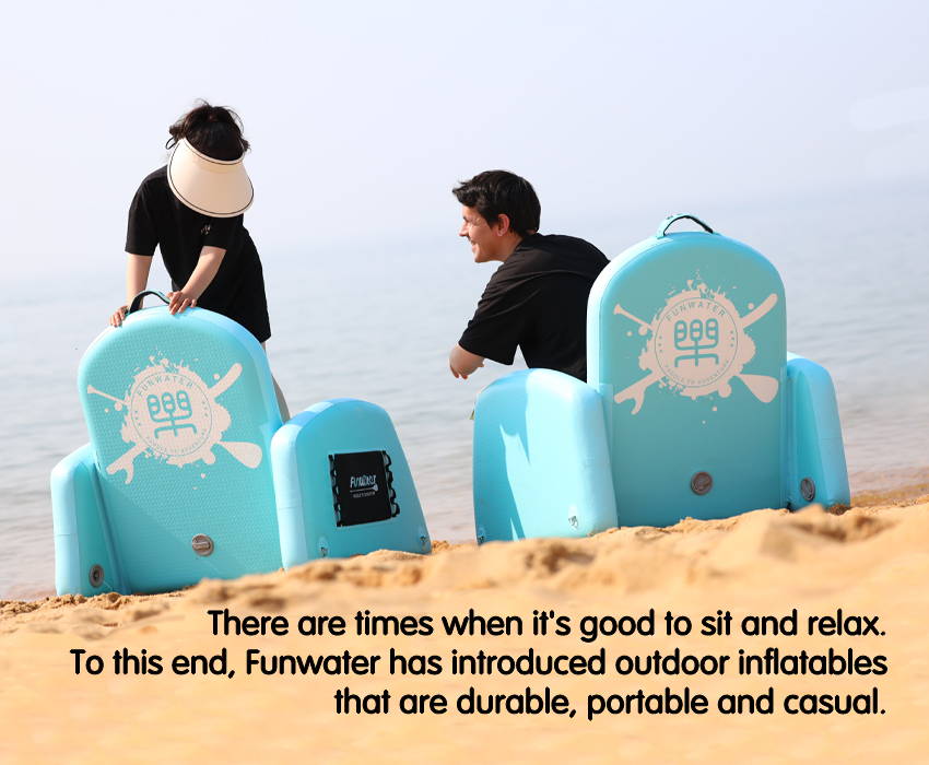 Funwater inflatable sofa and its practical applications