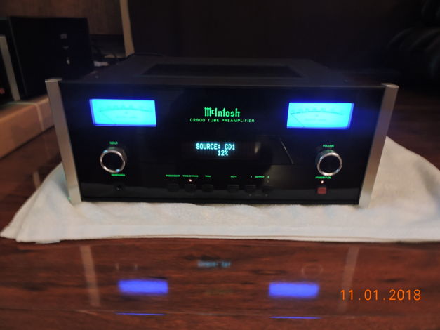 McIntosh C2500 Tube preamplifier willing to trade for c...