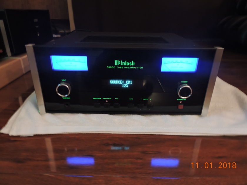 McIntosh C2500 Tube preamplifier willing to trade for c2300 + cash