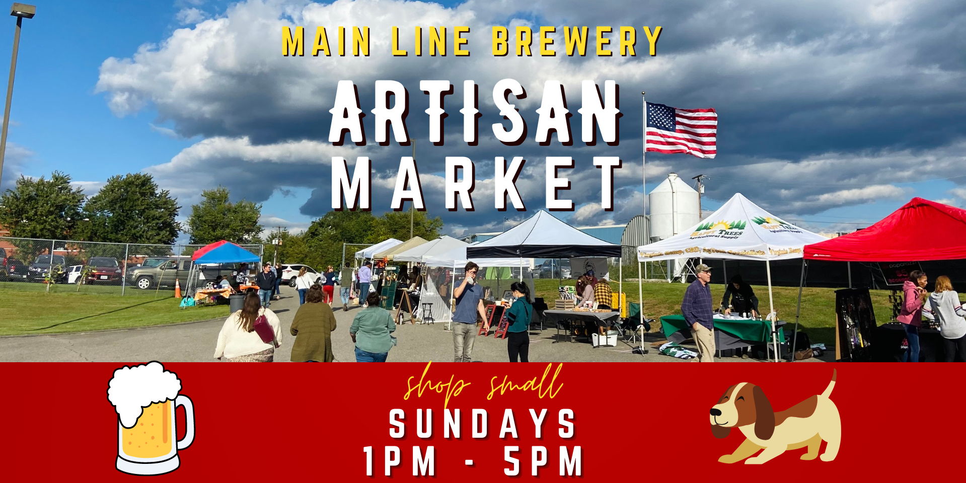 Artisan Market at Main Line Brewery  promotional image