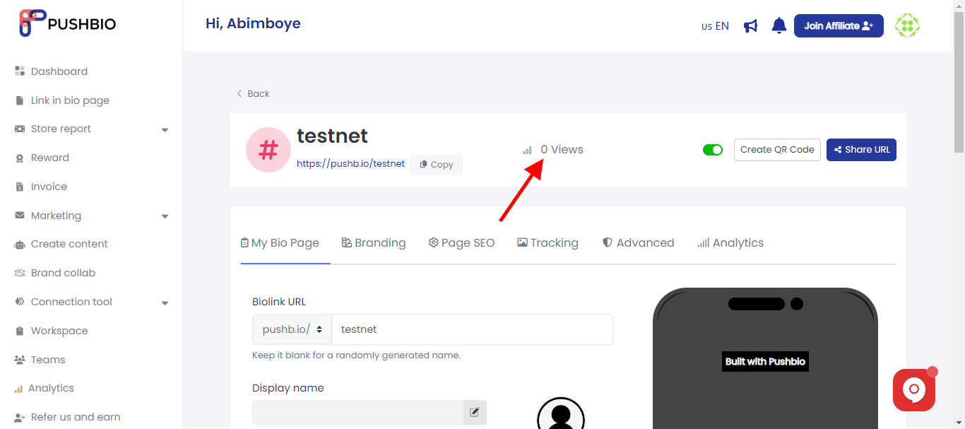 How to View Your Page Analytics