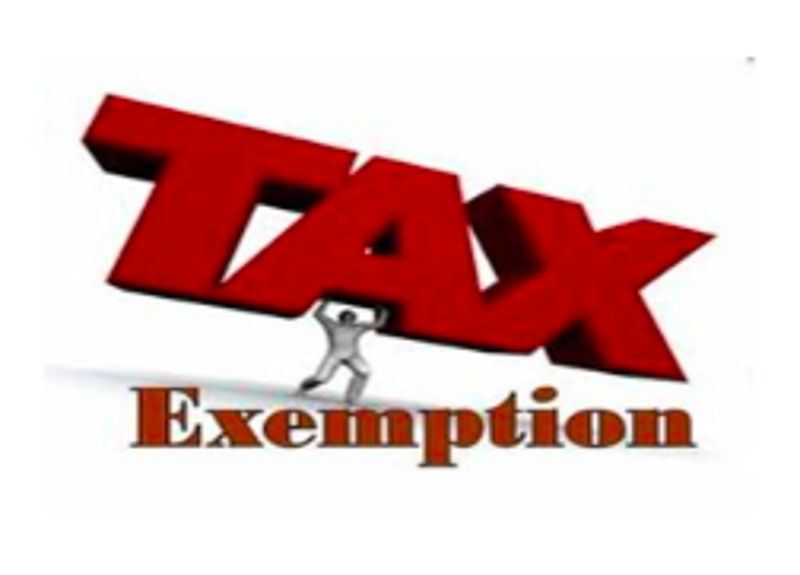 featured image for story, Tax Exemption