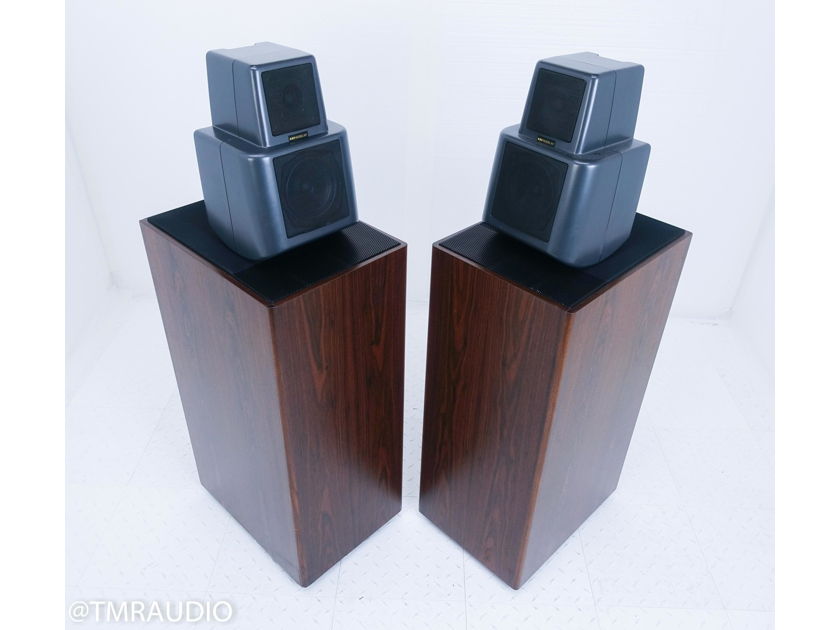 KEF Reference Model 107 Floorstanding Speakers Vintage Rosewood Pair w/ Kube (16237)