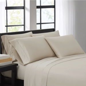 Kirkland Signature 680 Thread Count Sheet Set - Queen, Beige