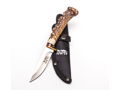 Faux Stag Fixed Blade Knife