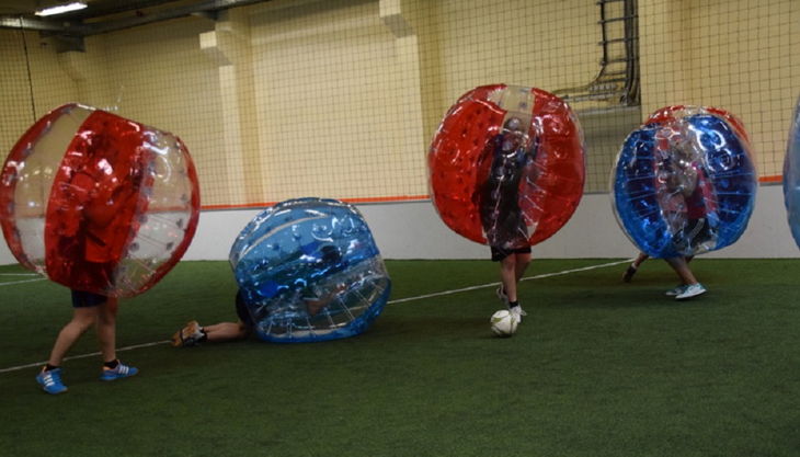 nbg bubble soccer hingefallen