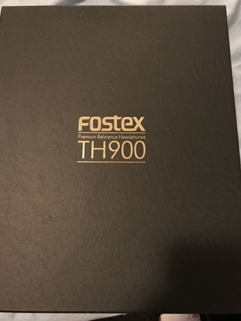 Fostex TH900 w/ silver dragon cable mint