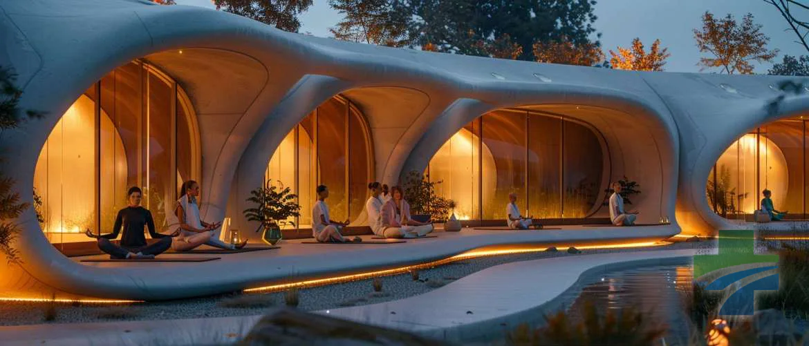 Futuristic vision of integrated night shift wellness programs in healthcare