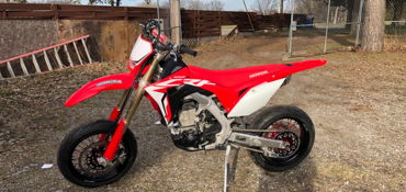 2020 HONDA CRF450L motorcycle for rent near Seattle, WA